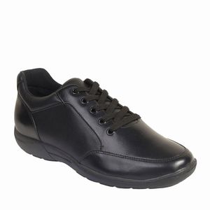 ZAPATOS ESCOLARES QUILL CORDON NEGRO