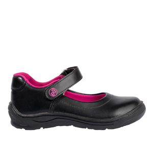 ZAPATOS ESCOLARES POL ESCOLAR NIÑA NEGRO