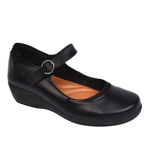 ZAPATOS DE VESTIR CON PLATAFORMA OLA NEGRO - DAMA