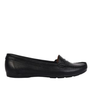 MOCASINES CASUALES MOCA NEGRO - MUJER