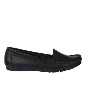 MOCASINES MOCA1 NEGRO - MUJER