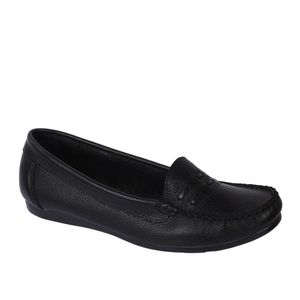 MOCASINES MOCA1 NEGRO - MUJER