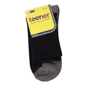 MEDIAS SOCKS SCHOOL SPORT HOMBRE NEGRO