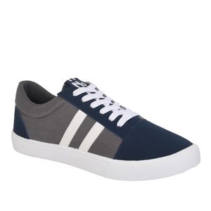 TENIS MODA CASUALES AZUL PERCY  - HOMBRE