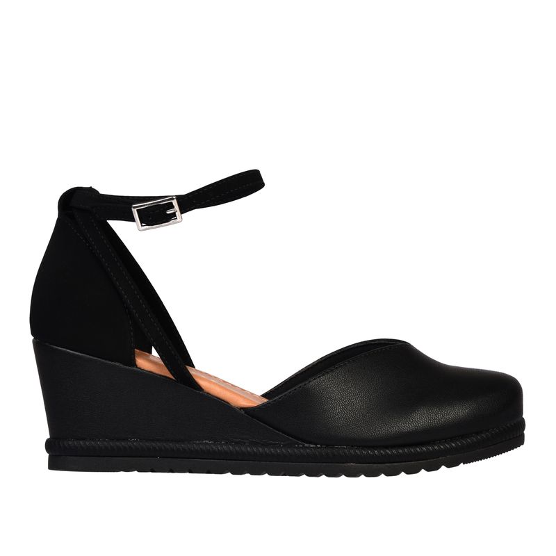 Tacones plataforma online negro