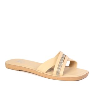 SANDALIAS CASUAL LUIZA BEIGE - DAMA