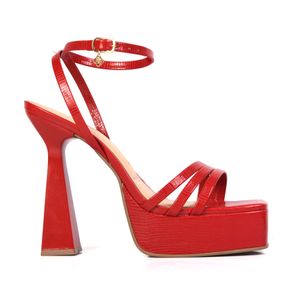 SANDALIAS FORMAL GABRIELA ROJO - DAMA