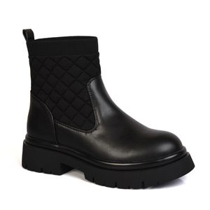 BOTAS CASUAL OLIVE NEGRO - DAMA