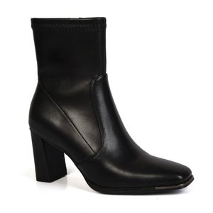 BOTAS CASUAL ANGELA NEGRO - DAMA