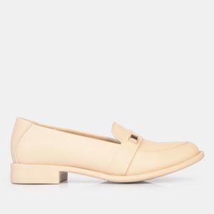 MOCASINES CASUAL PENNY BEIGE - DAMA