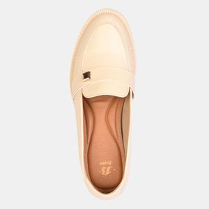 MOCASINES CASUAL PENNY BEIGE - DAMA