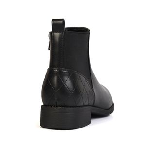 BOTAS CASUAL VOLUMEN NEGRO - DAMA