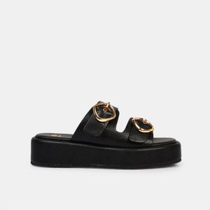 SANDALIAS  CRYSTAL NEGRO - DAMA