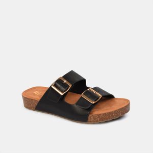 SANDALIAS  ENJOY NEGRO - DAMA