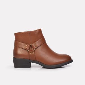 BOTAS  TEXAS CAFÉ CLARO - DAMA