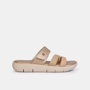 SANDALIAS  FRANCA BEIGE - DAMA