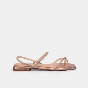 SANDALIAS  NICOL ROJO - DAMA