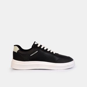 TENIS MODA  SKATER NEGRO - DAMA
