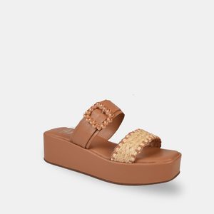 SANDALIAS  ALICENT CAMEL - DAMA
