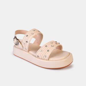 SANDALIAS CALISTO OFF WHITE - DAMA