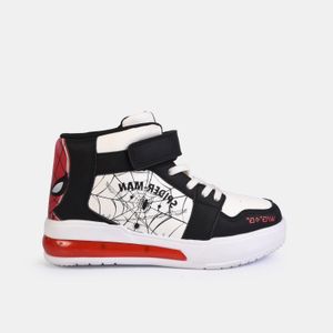 BOTINES ELITE NIÑO - BLANCO/NEGRO