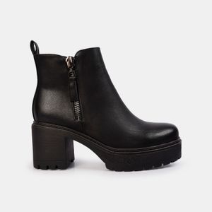 BOTAS CASUAL LOVE NEGRO - DAMA